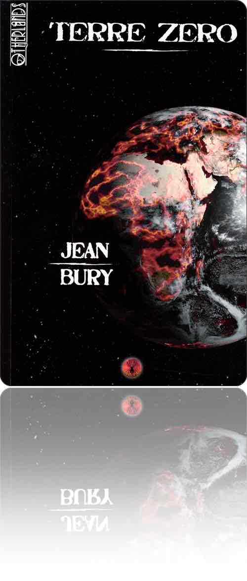 couverture dans les tons lugubres représentant la planète Terre bien ravagée par le feu atomique