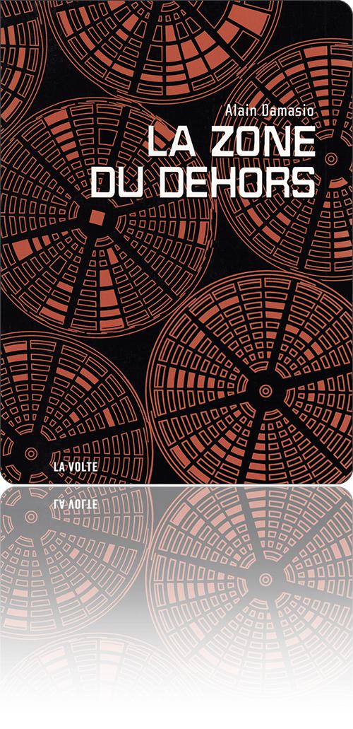 couverture non figurative dans les tons de rouge présentant une mosaïque de cercles divisés en secteurs