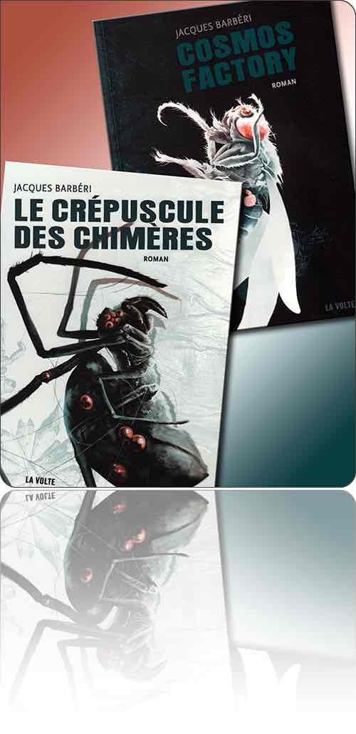 simulacre de couverture composite symbolisant un groupe de livres…