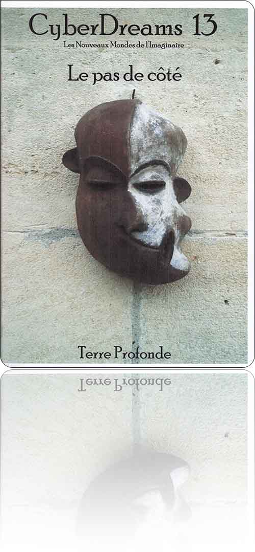 couverture présentant la photographie d'un masque mbangu de l'ethnie Pendé de l'ex-Congo belge, dont le visage peut être vu de face et de profil à la fois