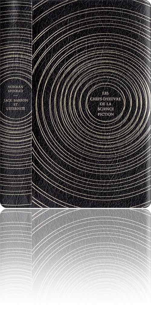 couverture noir et or présentant un décor composé de cercles plus ou moins concentriques