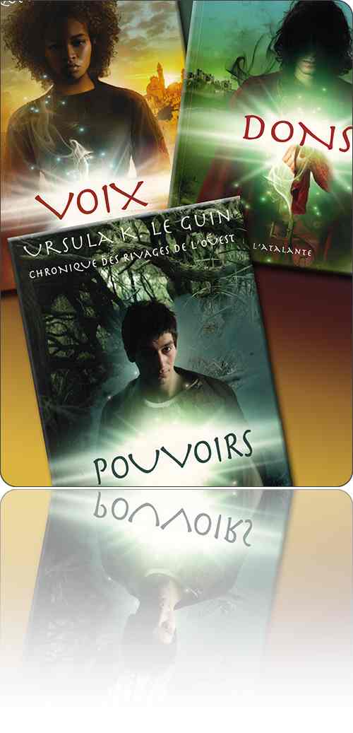 simulacre de couverture composite symbolisant un groupe de livres…