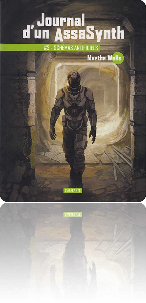 couverture dans les tons de marron représentant un humanoïde en scaphandre qui circule dans les galeries d'une mine