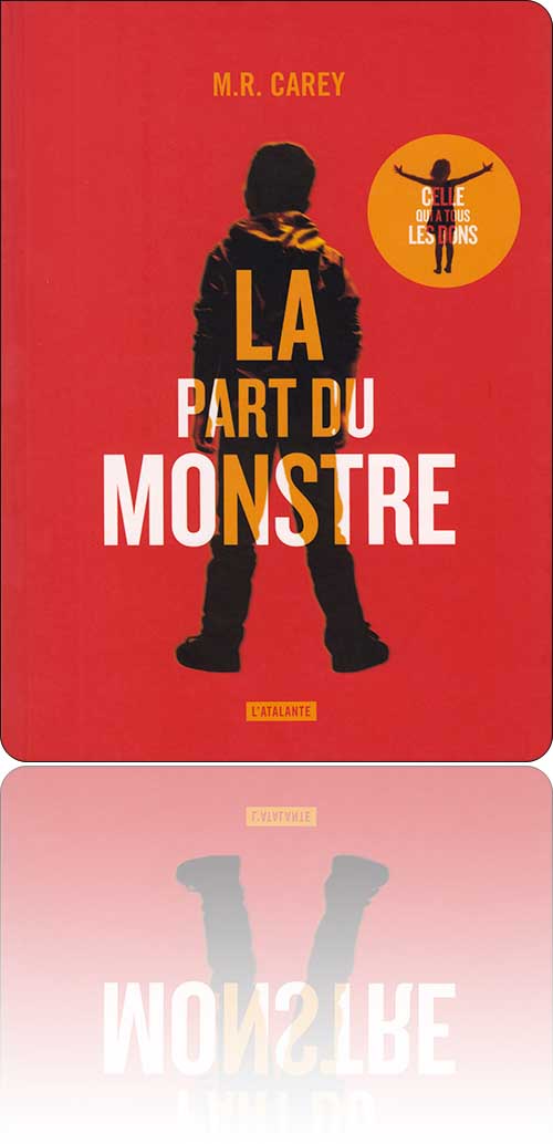 couverture sur fond rouge représentant de dos un petit garçon qui ne lève pas les bras au ciel