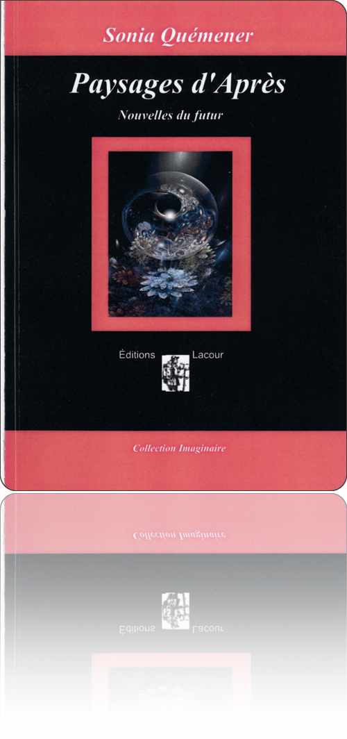 couverture représentant une boule de cristal qui flotte la nuit au-dessus des fleurs