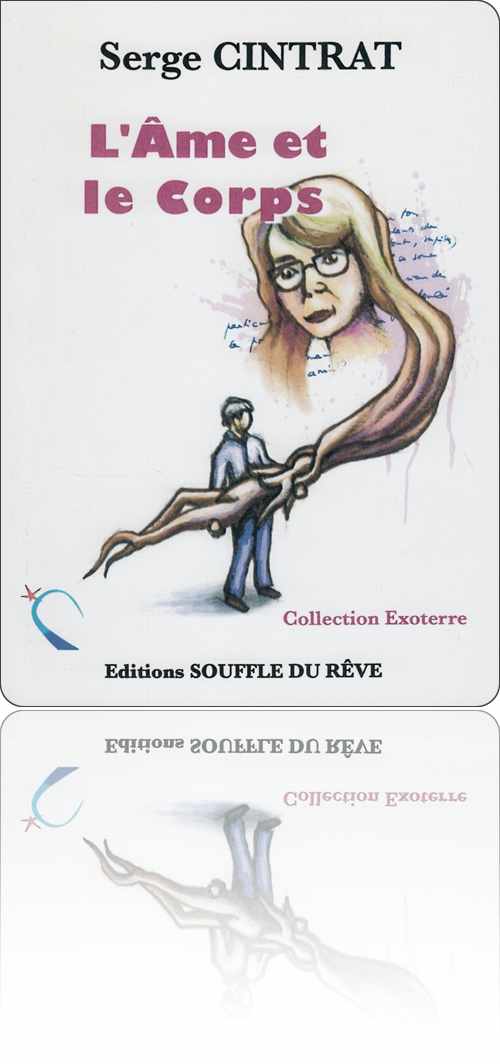 couverture représentant un homme qui tient une mèche de cheveux appartenant à une géante, laquelle mèche se transforme dans ses bras en corps féminin