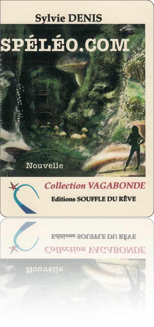 couverture représentant une femme qui contemple un sous-bois où les champignons ont taille humaine
