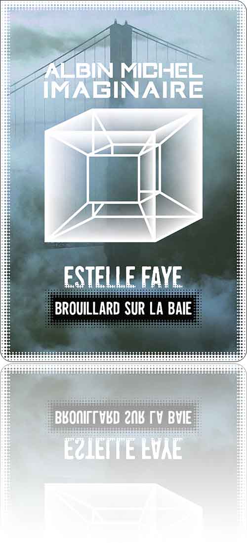 couverture dans les tons vert d'eau représentant le pont du Golden Gate de San Francisco