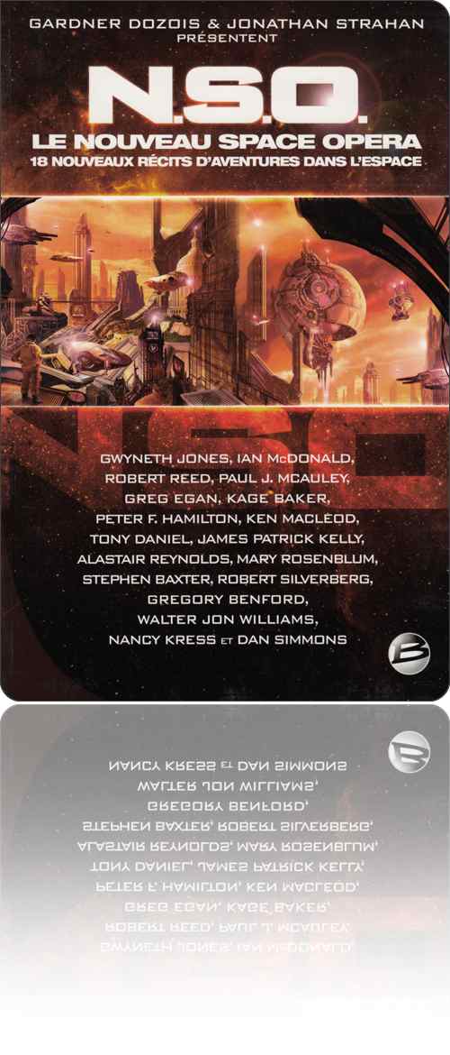 couverture dans les tons de rouille représentant une ville du futur parcourue par quelques engins volants