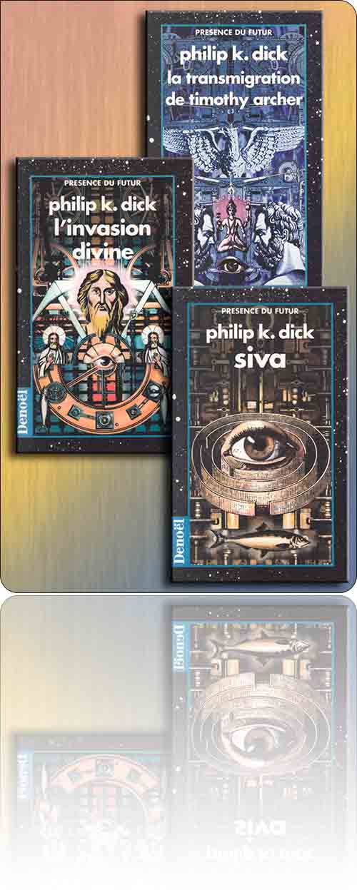 simulacre de couverture composite symbolisant un groupe de livres…