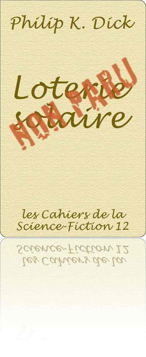 simulacre de couverture non illustrée symbolisant un livre non paru…