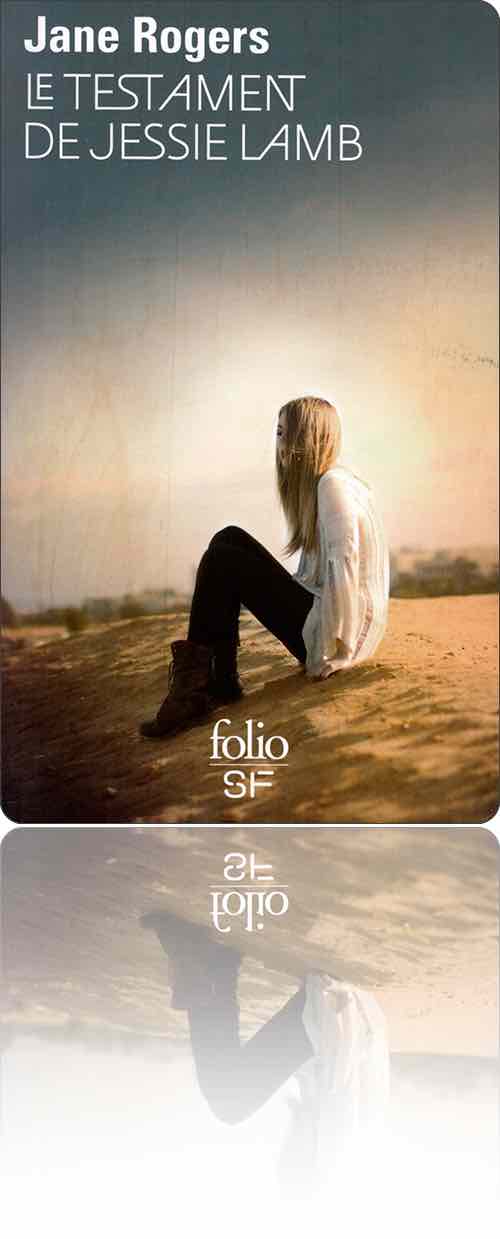 couverture présentant la photographie d'une jeune fille assise sur le sable