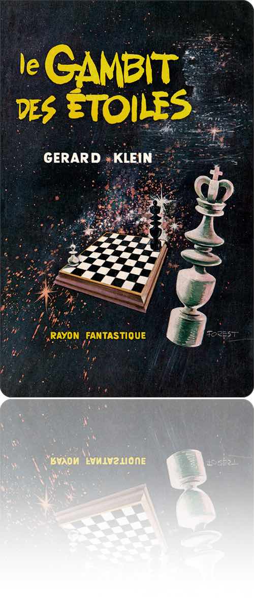 couverture représentant un échiquier dépeuplé sur fond d'étoiles