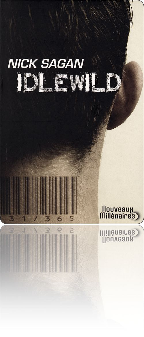 couverture représentant une tête d'homme vue de dos avec un code à barres inscrit sur la nuque