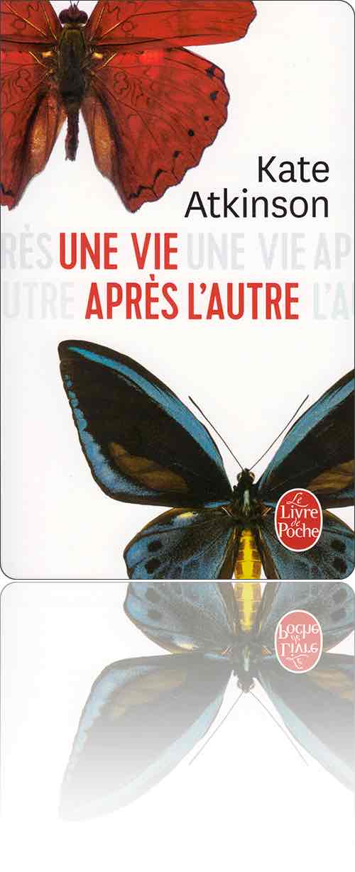 couverture représentant deux papillons rouge et marron-bleu