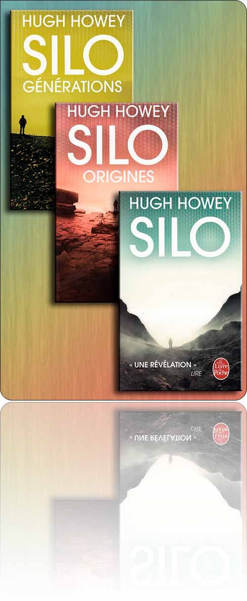 simulacre de couverture composite symbolisant un groupe de livres…