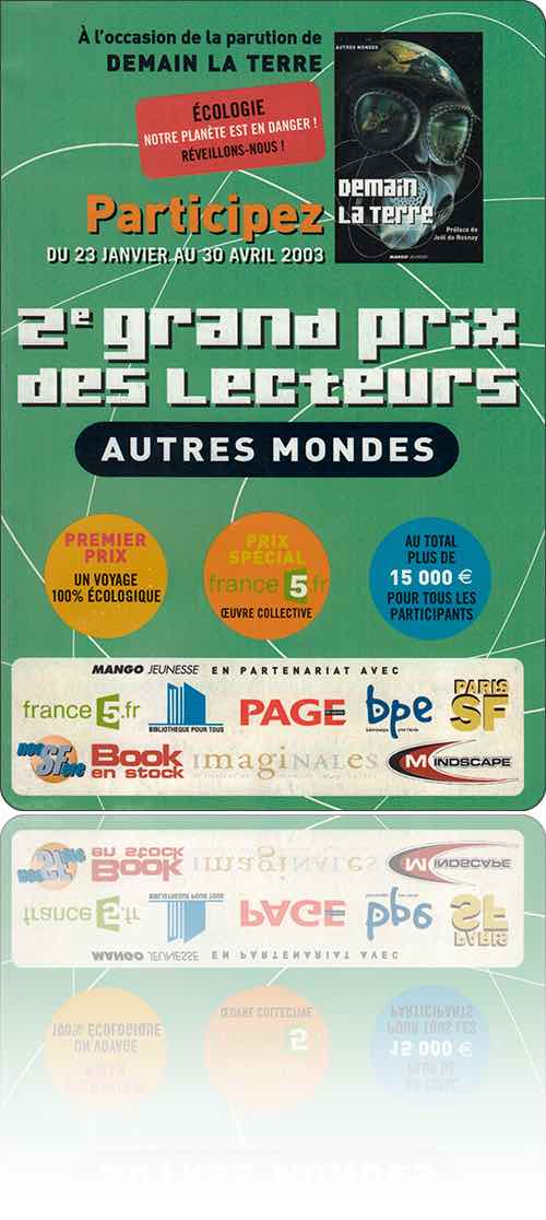 couverture typographique verte non illustrée