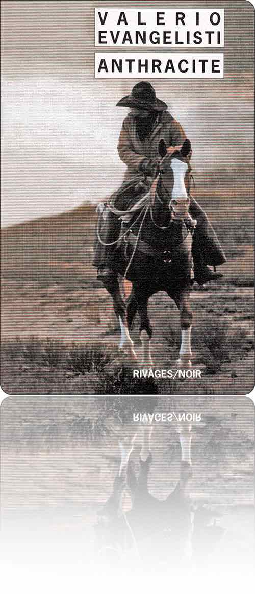 couverture présentant la photographie d'un caballero à cheval qui se retourne pour constater qu'il est sans doute suivi