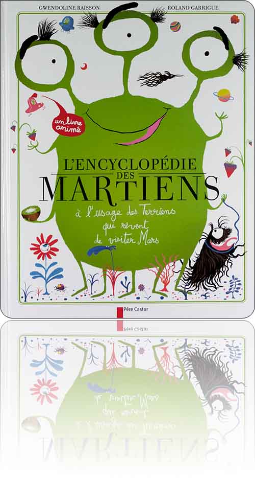 couverture représentant un Martien vert à trois yeux et son canoursk-wawa marron à un seul