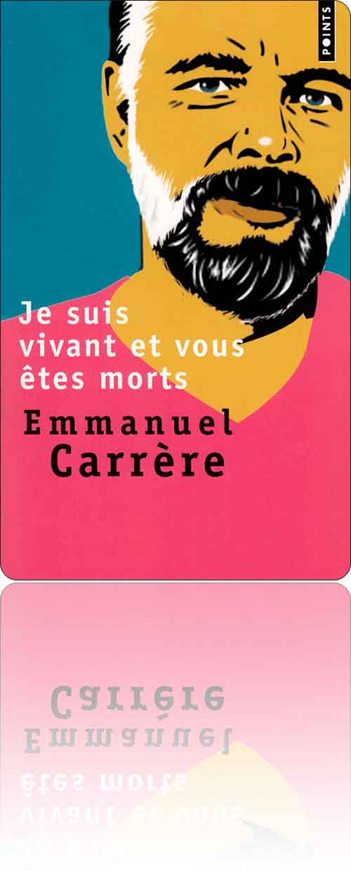 couverture représentant le visage en buste de Philip K. Dick