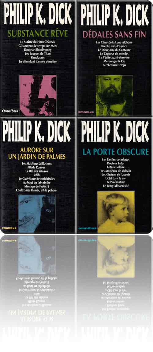 simulacre de couverture composite symbolisant un groupe de livres…