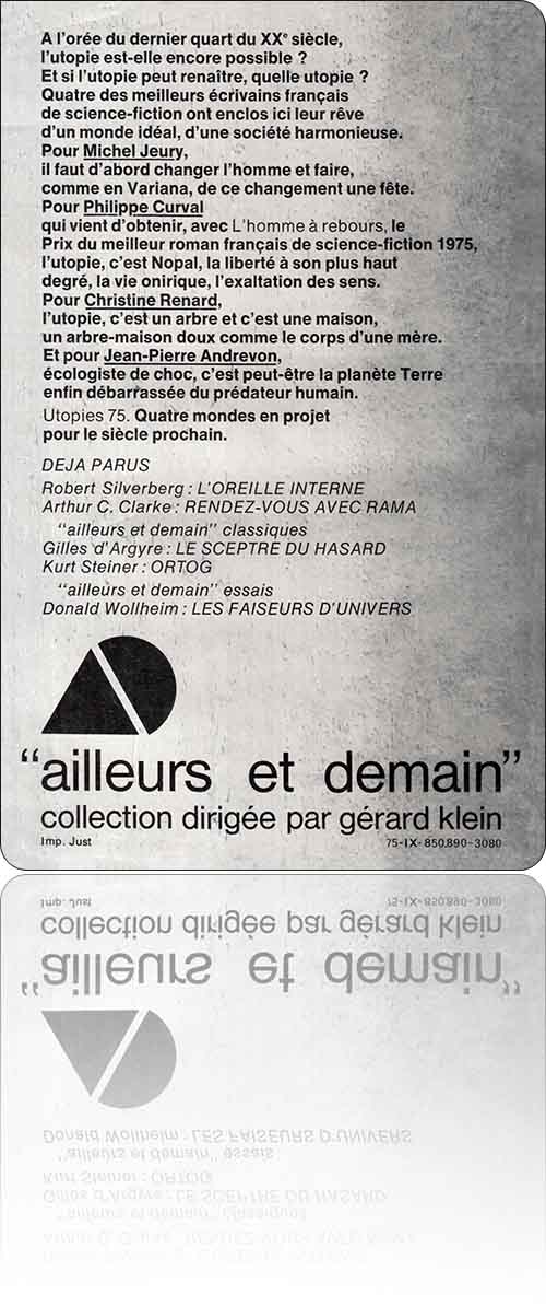 couverture non figurative métallisée argent