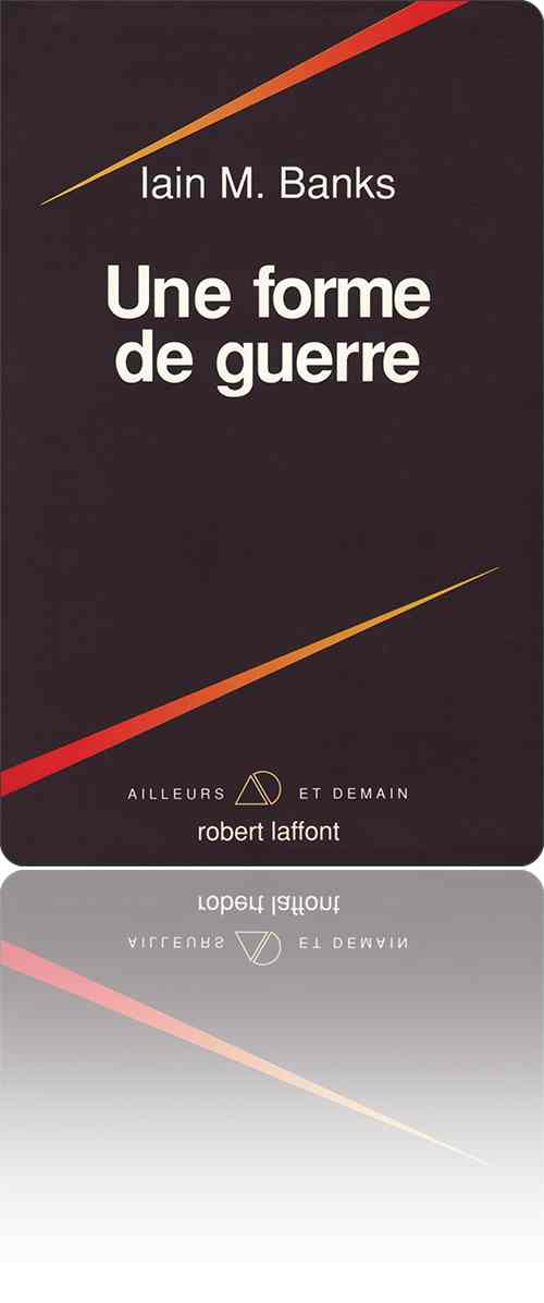 couverture lie-de-vin barrée d'orange et non illustrée