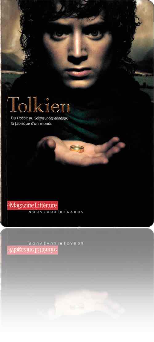 couverture représentant Frodo Baggins qui nous montre son anneau