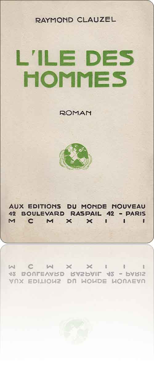 couverture blanche non illustrée