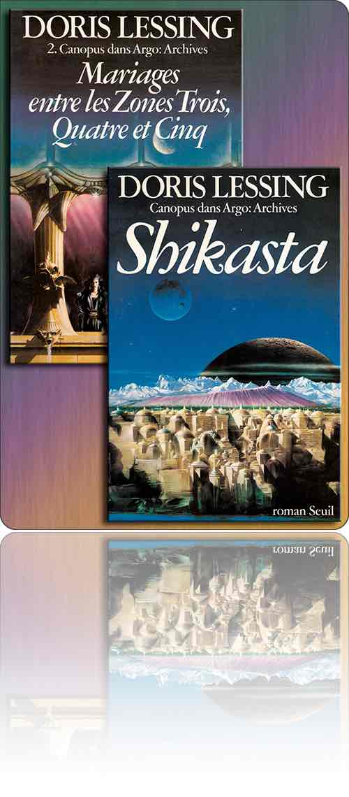 simulacre de couverture composite symbolisant un groupe de livres…