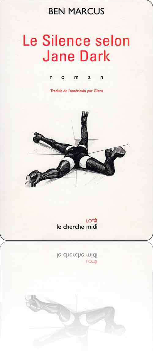 couverture en noir et blanc représentant quatre jambes féminines articulées ensemble façon Hans Bellmer