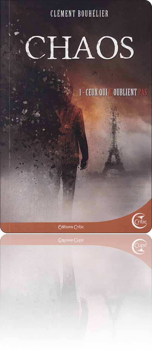 couverture dans les tons de marron représentant un homme dissocié face à une tour Eiffel qui ne vaut guère mieux