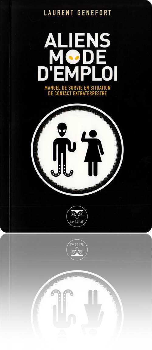 couverture représentant le sigle indiquant la présence de toilettes pour femmes et pour extraterrestres