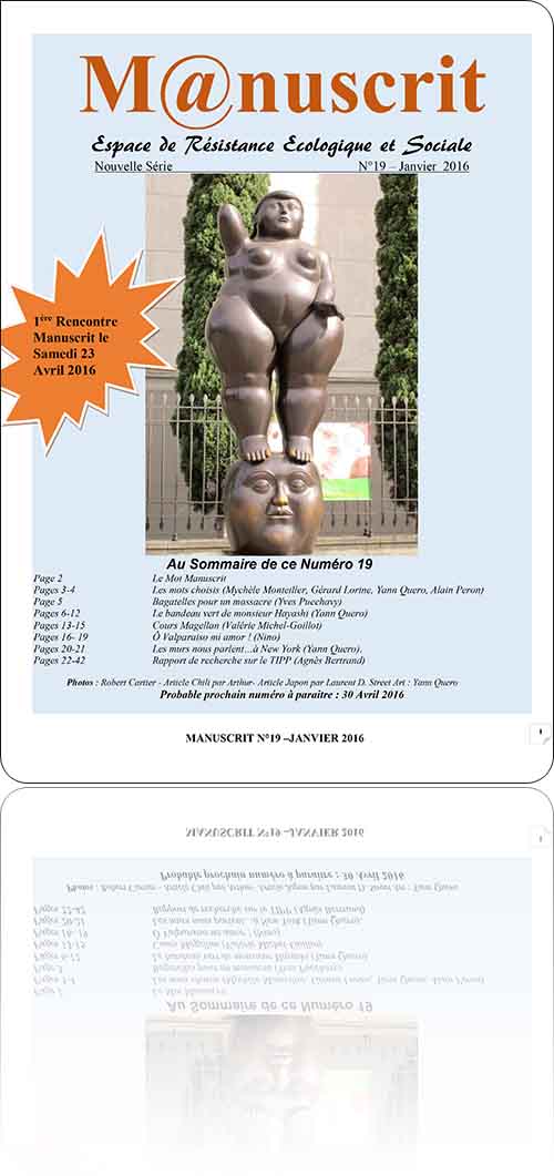 couverture dans les tons citadins représentant une Vénus stéatopyge perchée sur la tête de Mars, telle que photographiée par Robert Cartier