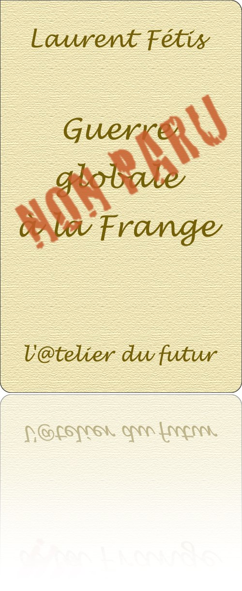 simulacre de couverture non illustrée symbolisant un livre non paru…