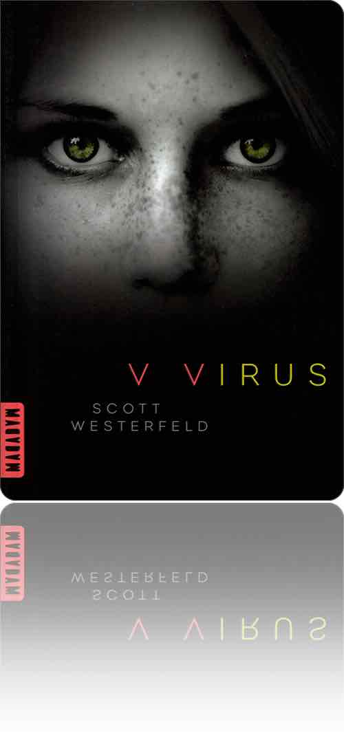 couverture présentant la photographie du visage d'une jeune femme aux yeux verts et aux taches de rousseur